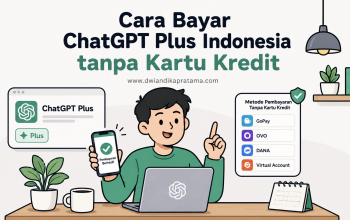 Cara Bayar ChatGPT Plus di Indonesia Tanpa Kartu Kredit