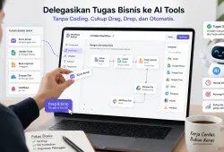 5 Tugas Bisnis yang Bisa Lo Delegasikan ke AI Mulai Hari Ini (Tanpa Perlu Coding)