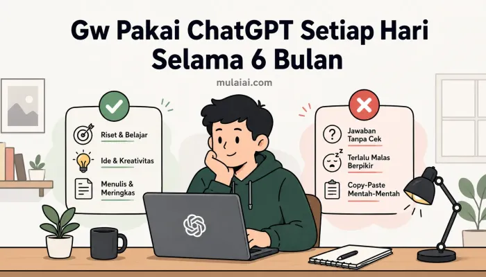 Gw Pakai ChatGPT Setiap Hari Selama 6 Bulan  Ini yang Benar-Benar Berguna dan yang Tidak