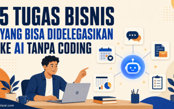 5 Tugas Bisnis yang Bisa Didelegasikan ke AI Tanpa Coding
