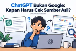 ChatGPT Bukan Google: Kapan Harus Cek Sumber Asli?
