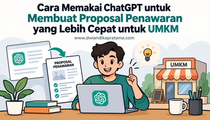 Cara Membuat Proposal Penawaran Dengan ChatGPT Dari Chat Klien Yang Berantakan